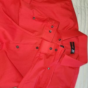 JF J.Ferrar Mens Point Collar Long Sleeve Stretch Fabric Dress Shirt